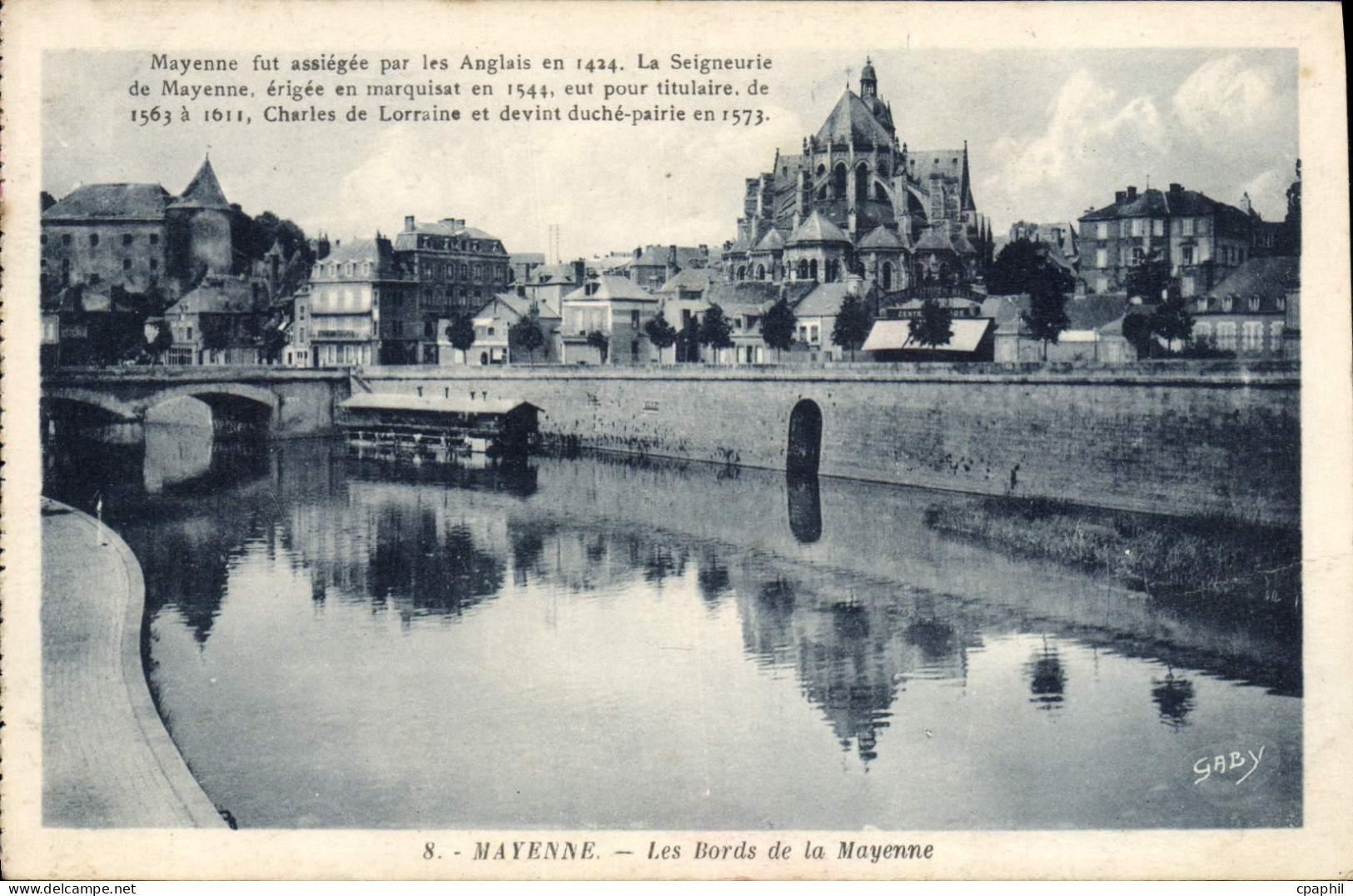 CPA Mayenne Les Bords De La Mayenne