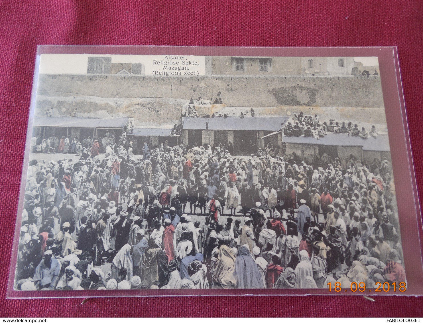 CPA - Mazagan - Aisauer, Secte religieuse