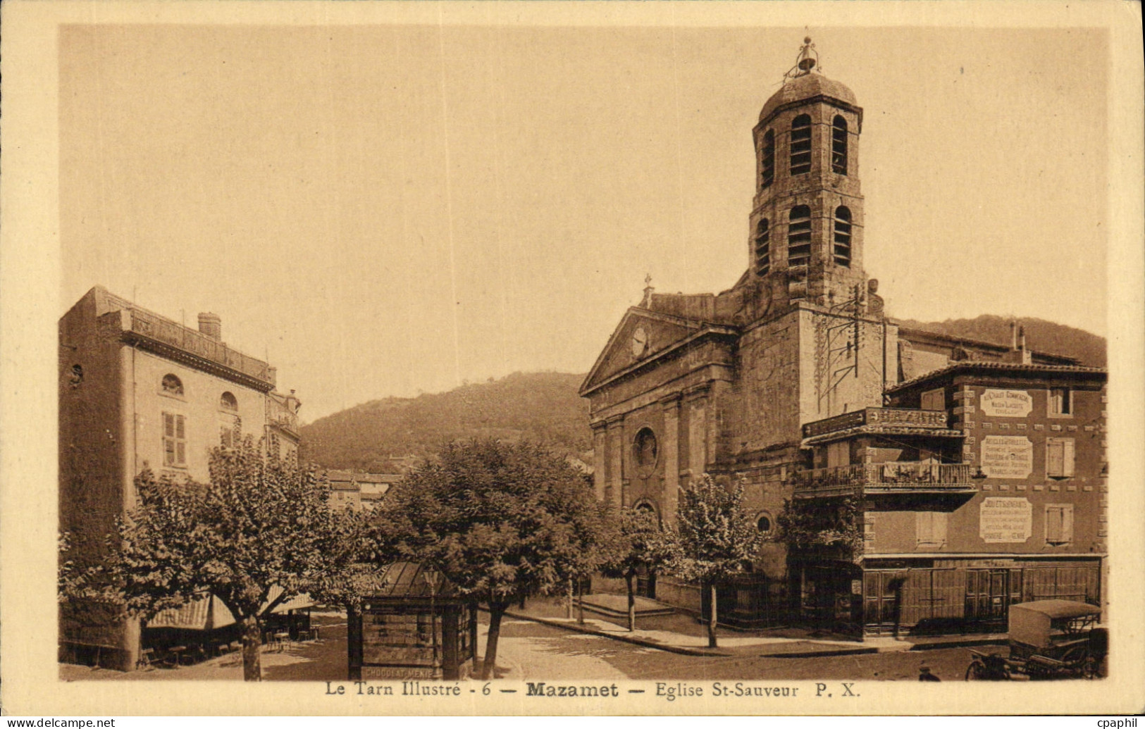 CPA Mazamet Eglise St Sauveur