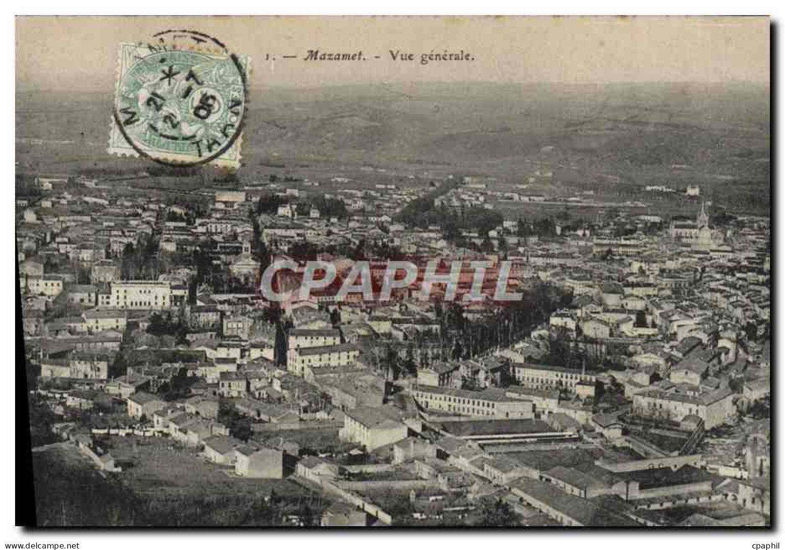 CPA Mazamet Vue Generale