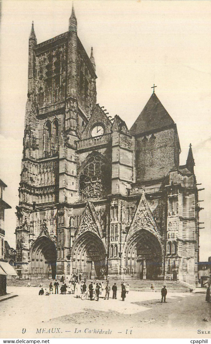 CPA Meaux La Cathedrale
