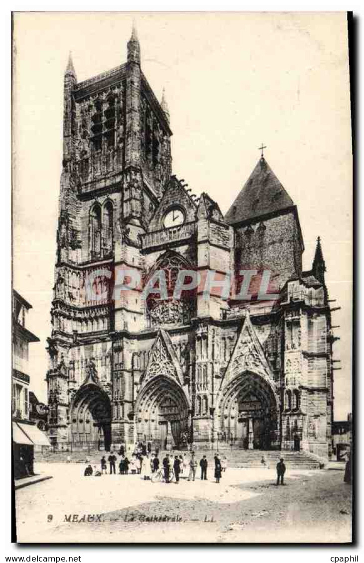 CPA Meaux la Cathedrale