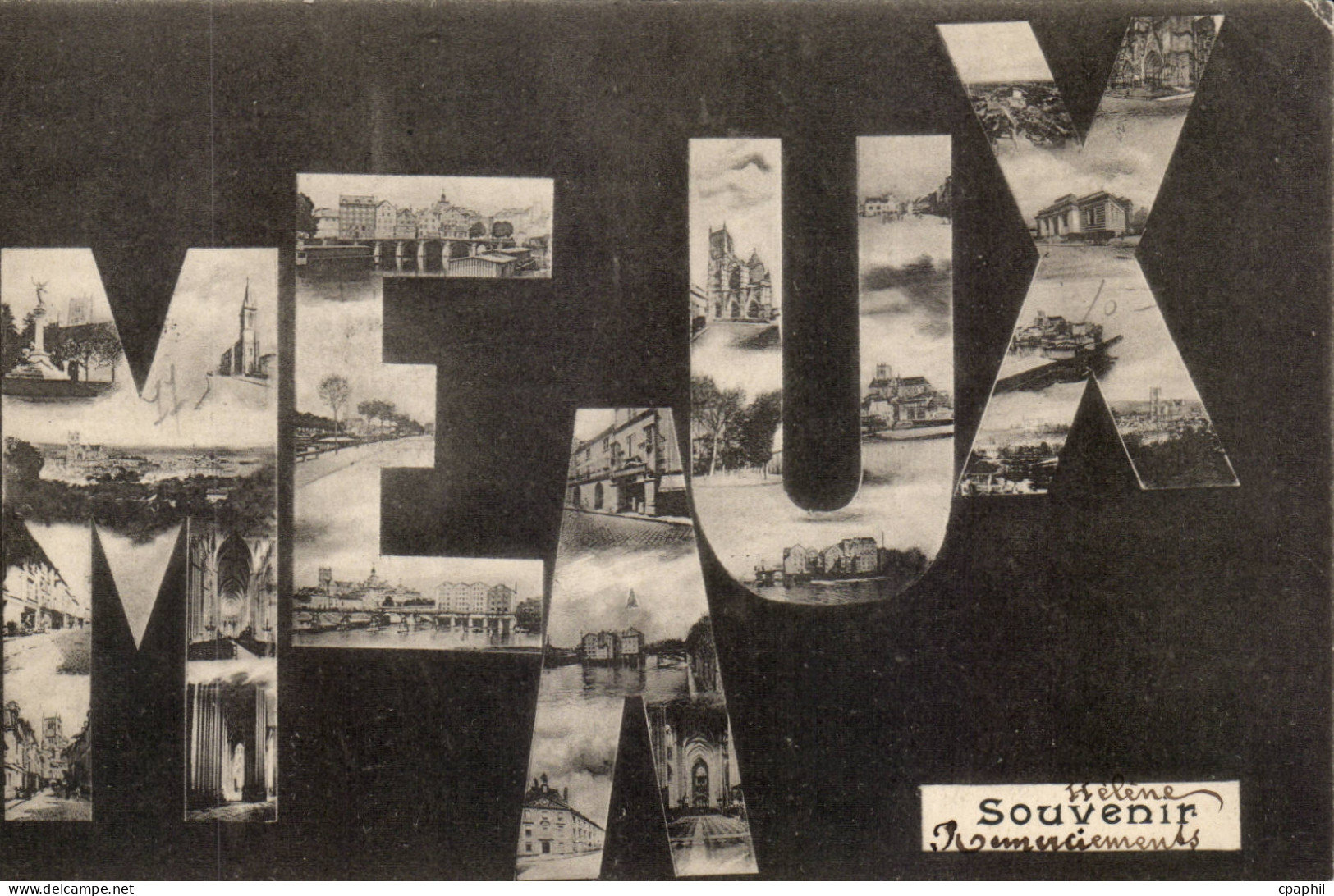 CPA Meaux Souvenir