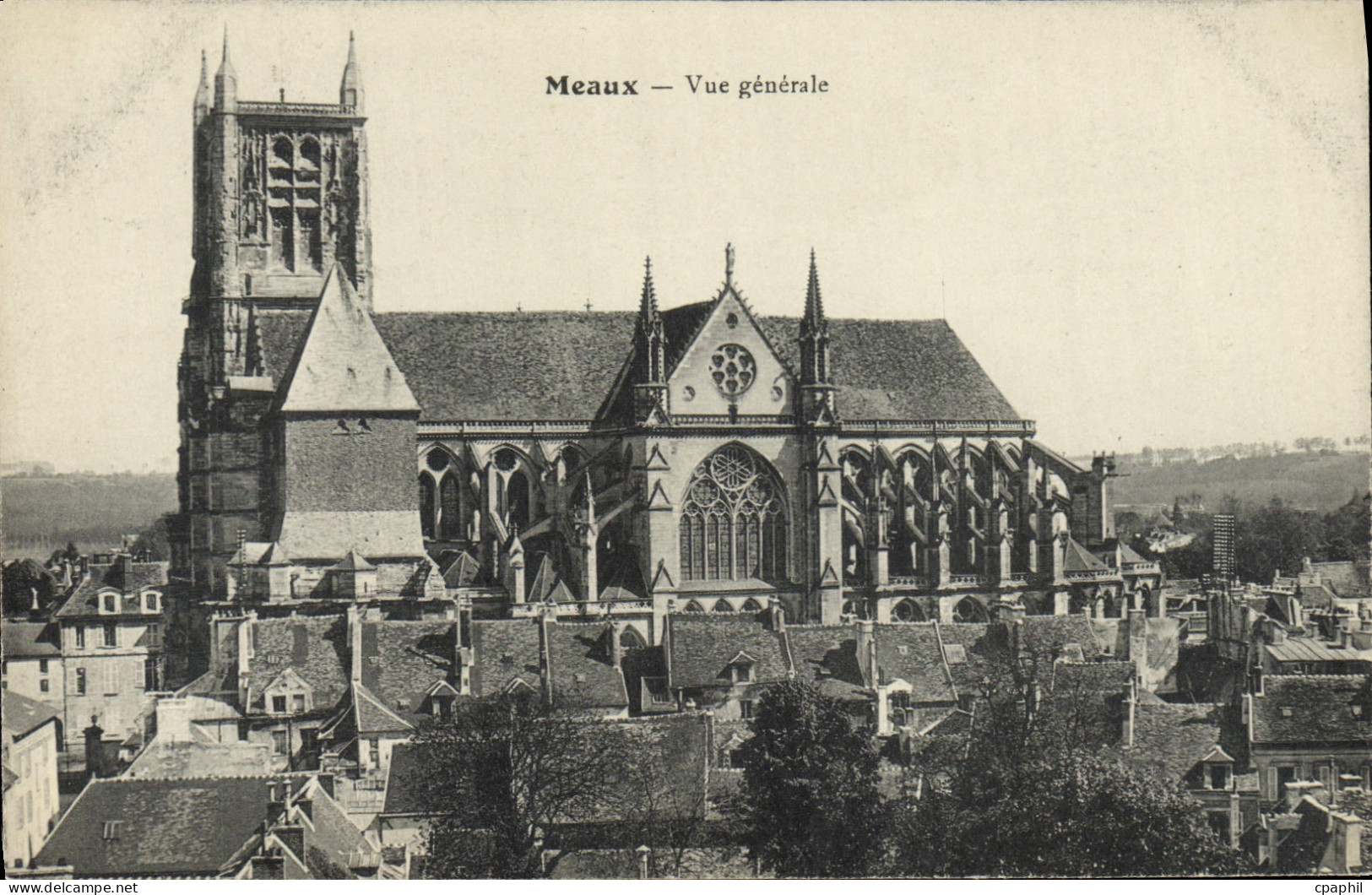 CPA Meaux Vue Generale