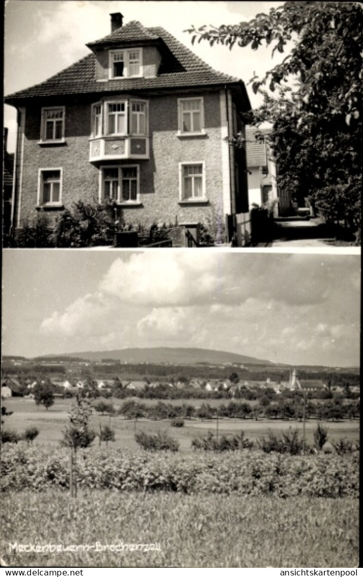 CPA Meckenbeuren in Oberschwaben Württemberg, Wohnhaus, Totale