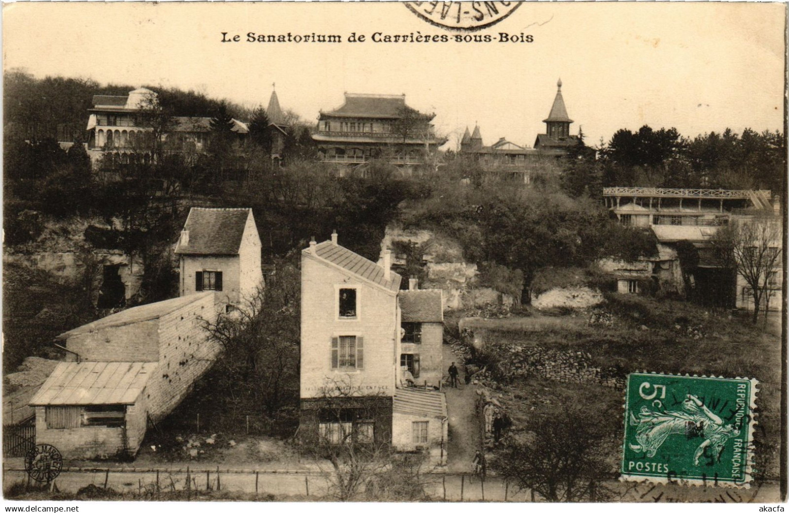 CPA Medan Sanatorium de Carrieres sous Bois (1449636)