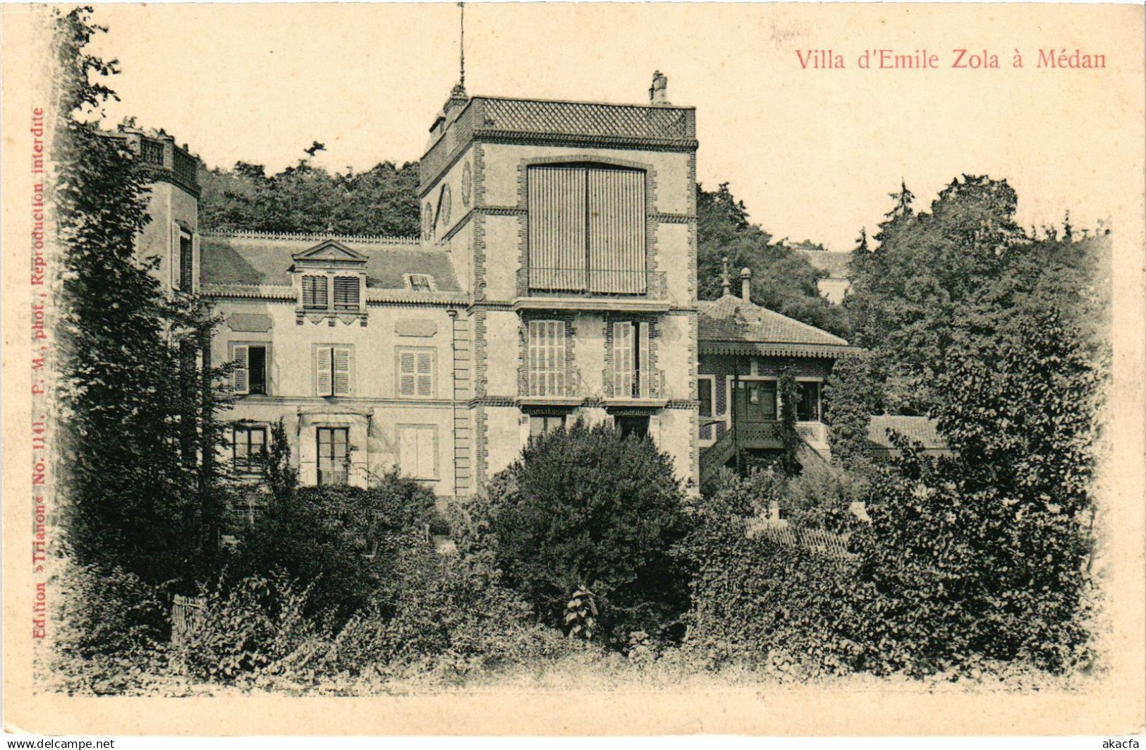 CPA Medan Villa d'Emile Zola (1449648)