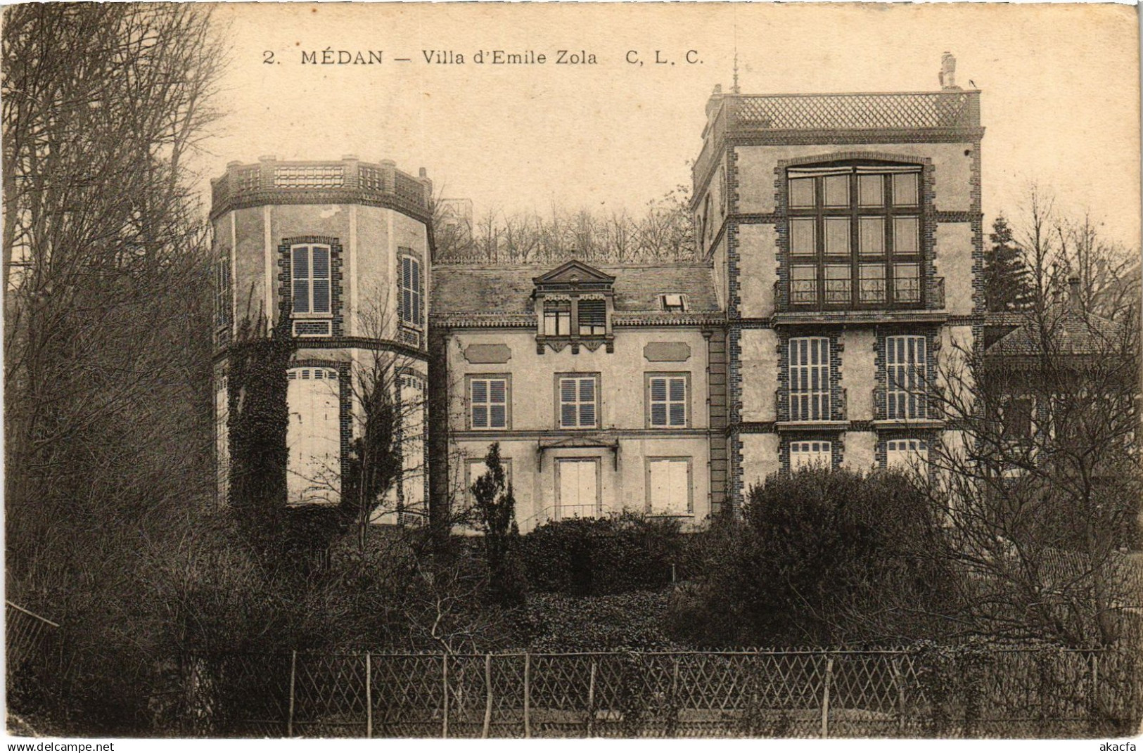 CPA Medan Villa d'Emile Zola (1449649)