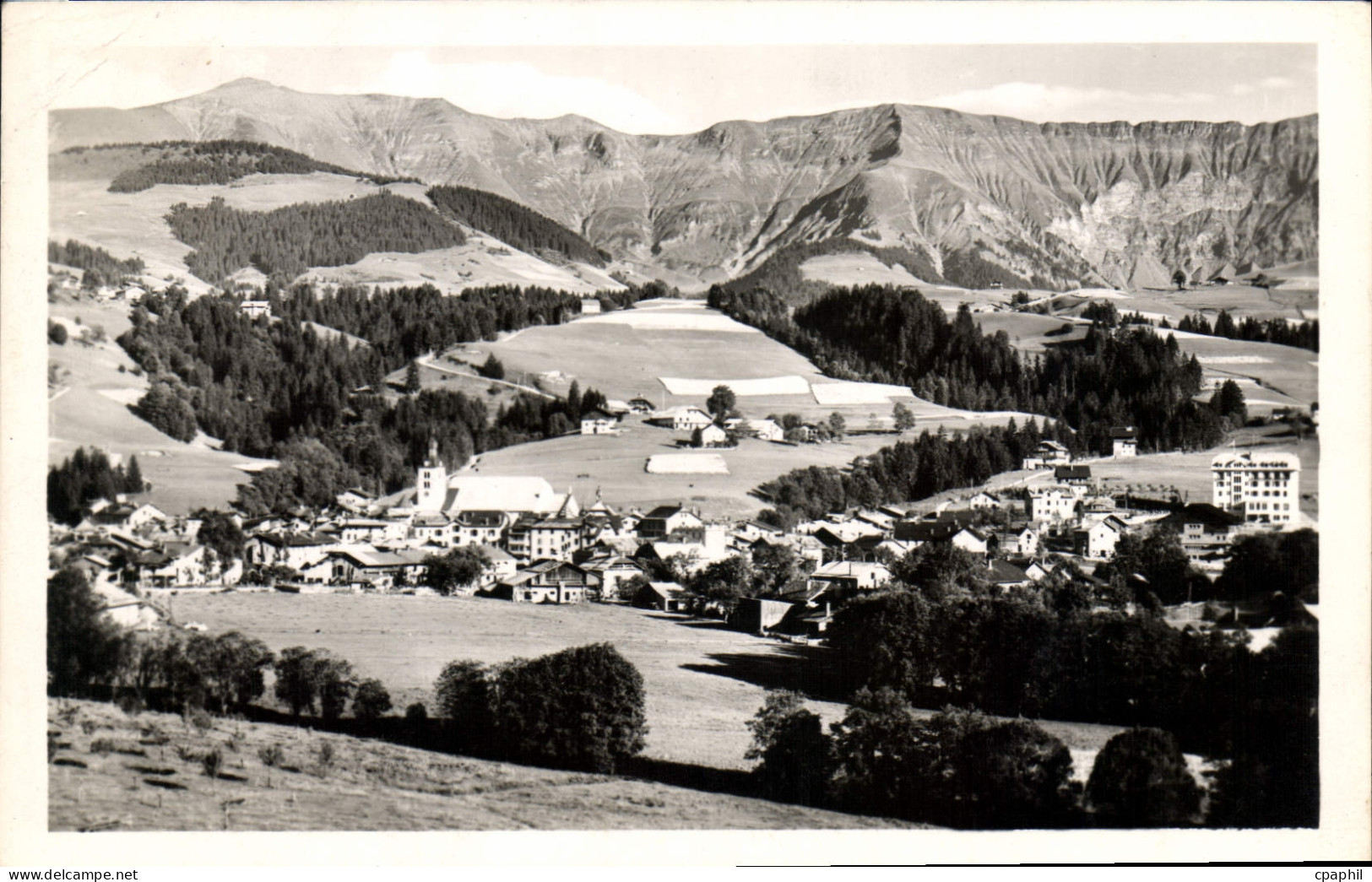 CPA Megeve Mont Joly