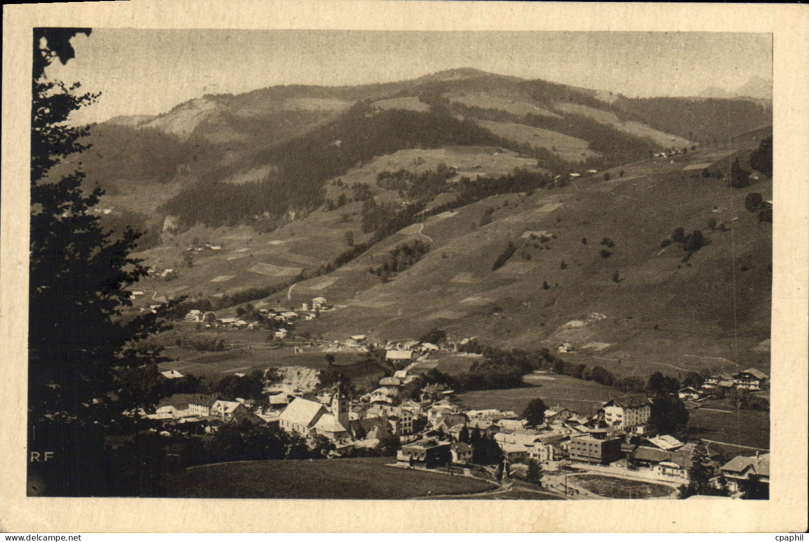 CPA Megeve vue generale