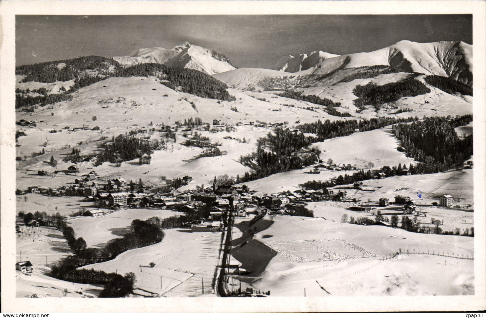 CPA Megeve Vue Generale