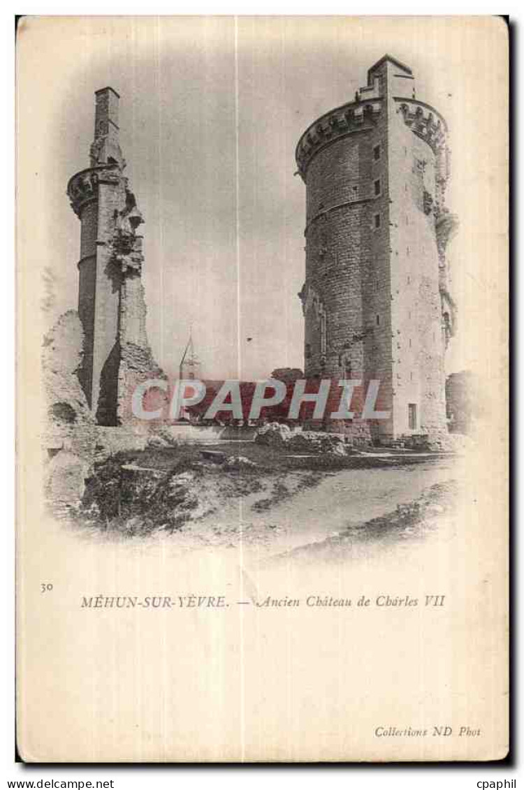 CPA Mehun Sur Yevre Ancien Charles
