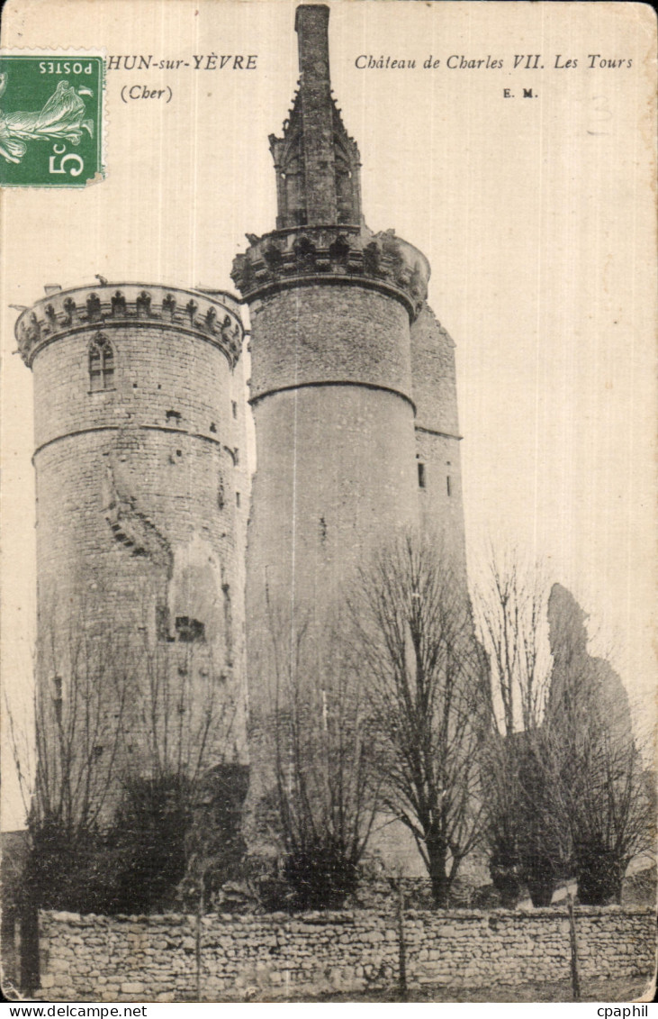 CPA Mehun sur Yevre Chateau de Charles VII