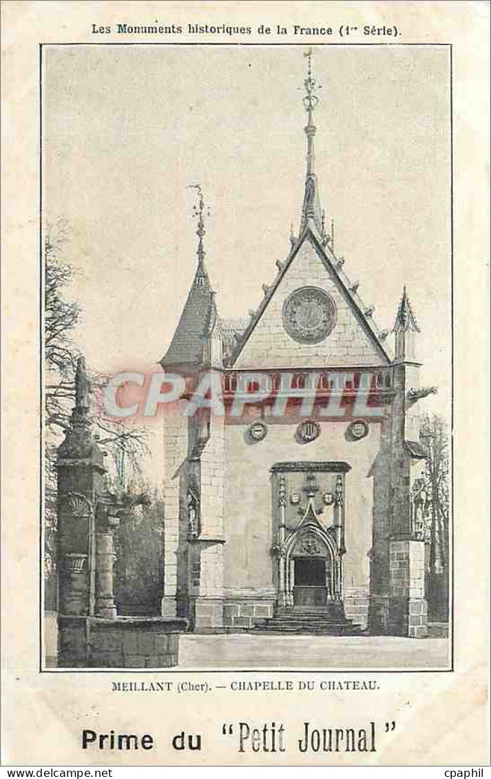 CPA Meillant Cher  -  Chapelle du Château