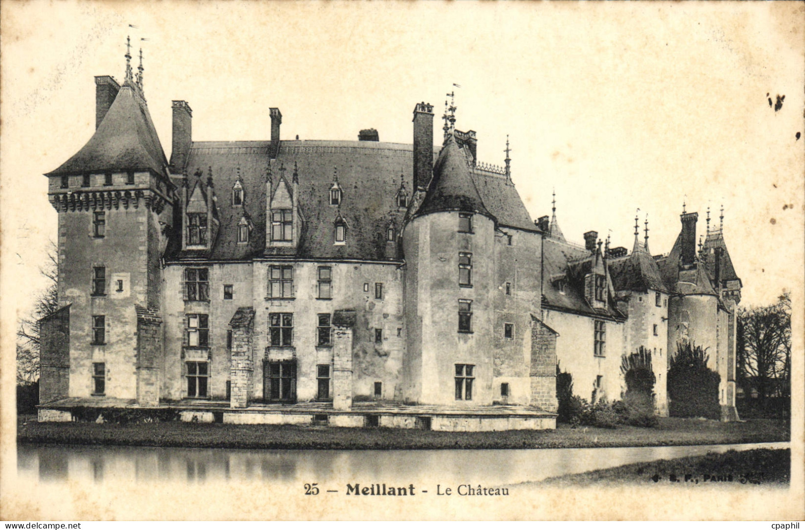 CPA Meillant le chateau