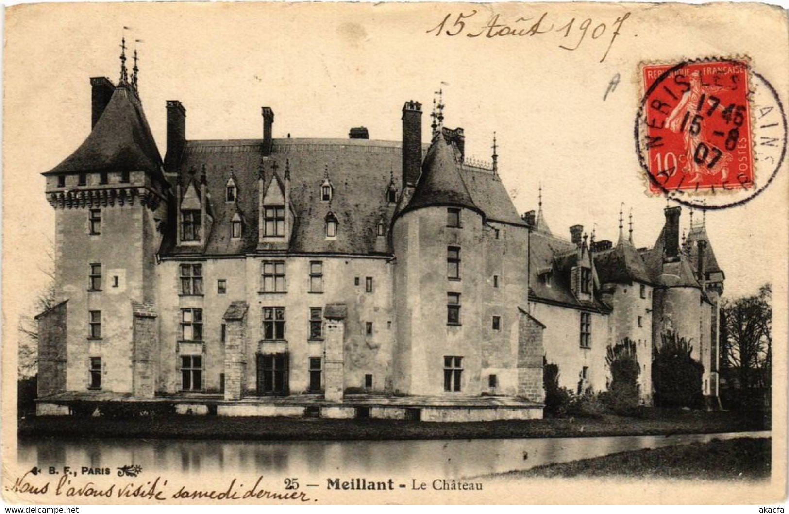 CPA MEILLANT Le Chateau (613016)