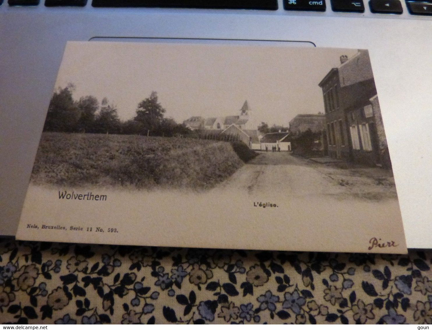 Cpa Meise Wolverthem L'église