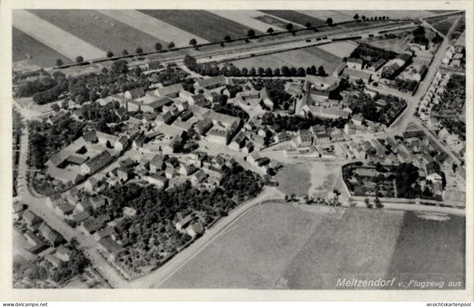 CPA Meitzendorf Barleben, Fliegeraufnahme