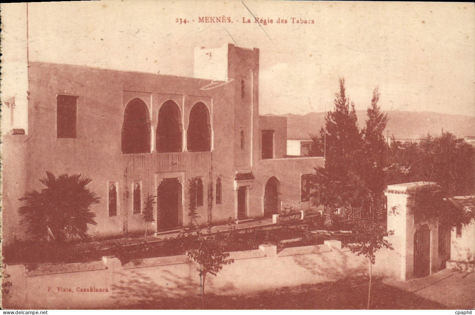 CPA Meknes La regie des tabacs