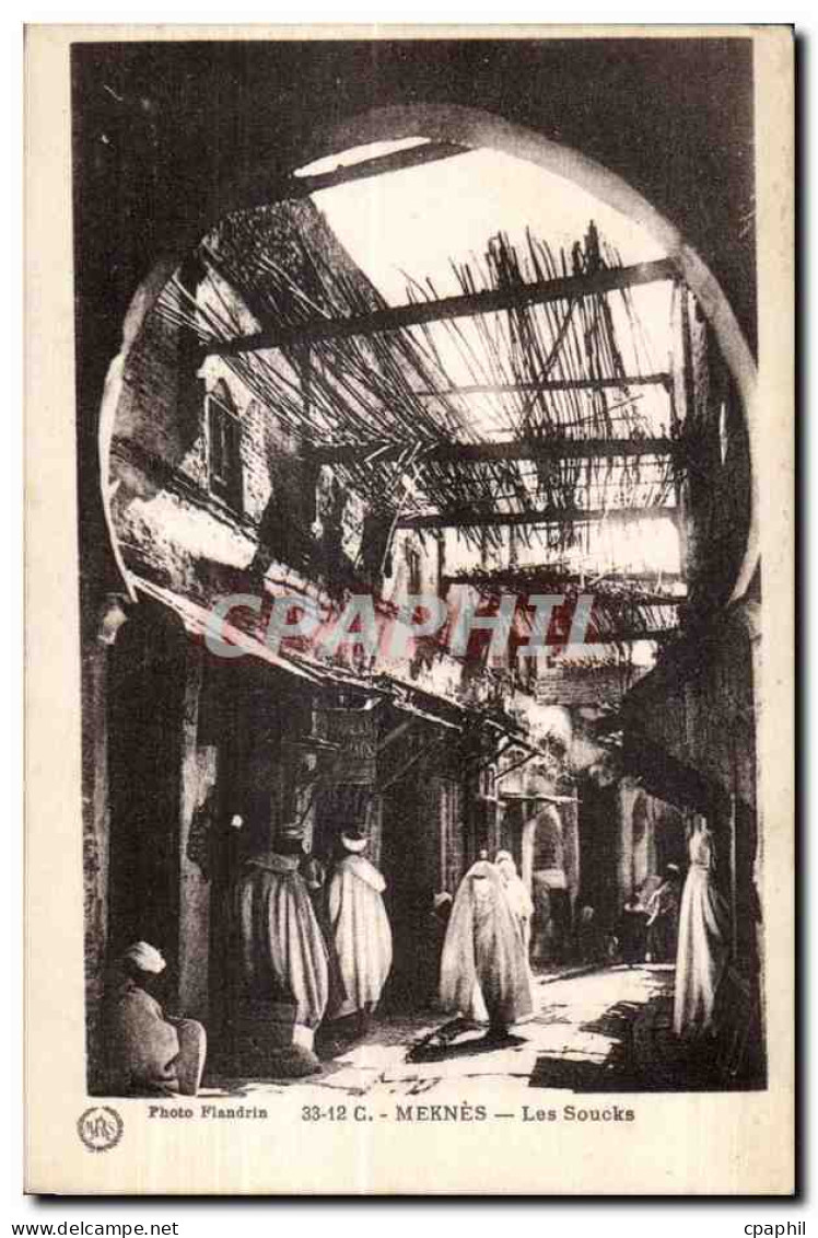 CPA Meknes les Soucks