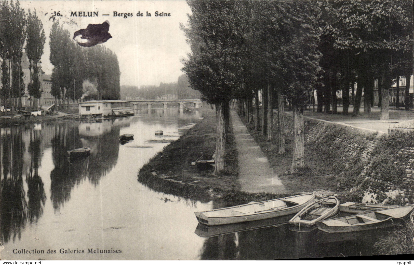 CPA Melun Berges de la Seine