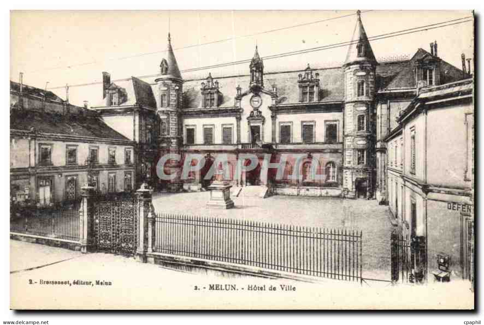 CPA Melun Hotel de Ville