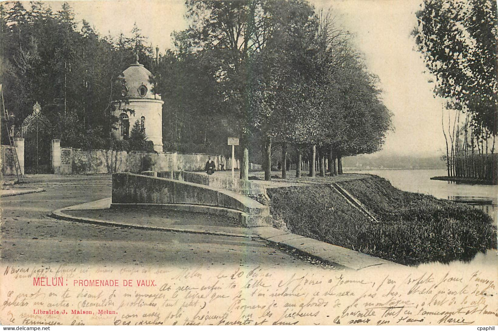 CPA Melun Promenade de Vaux