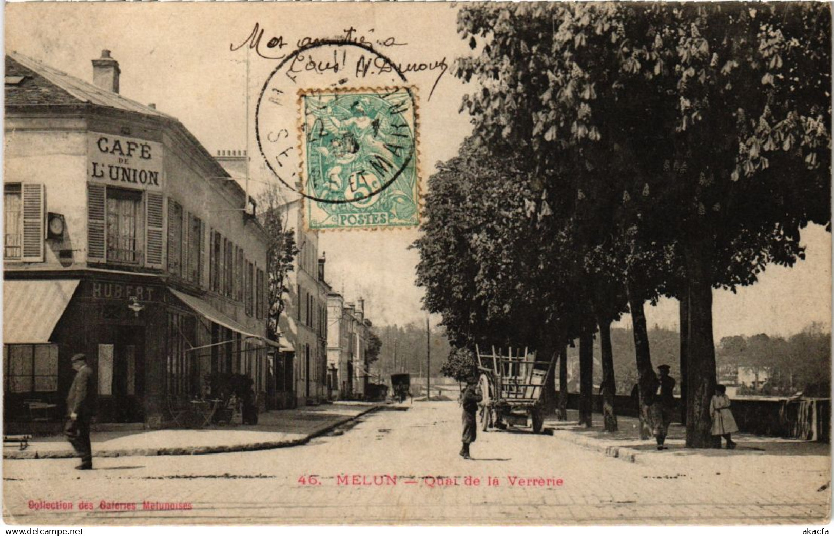 CPA Melun Quai de la Verriere (1310096)