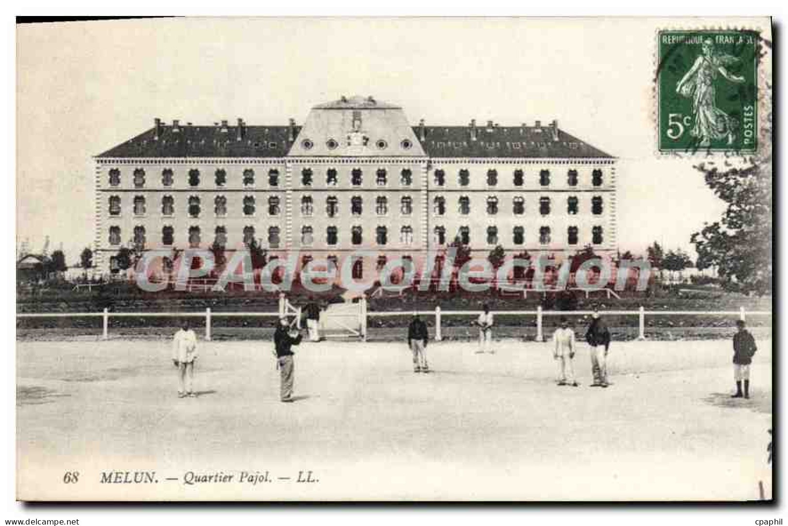CPA Melun Quartier Pajol