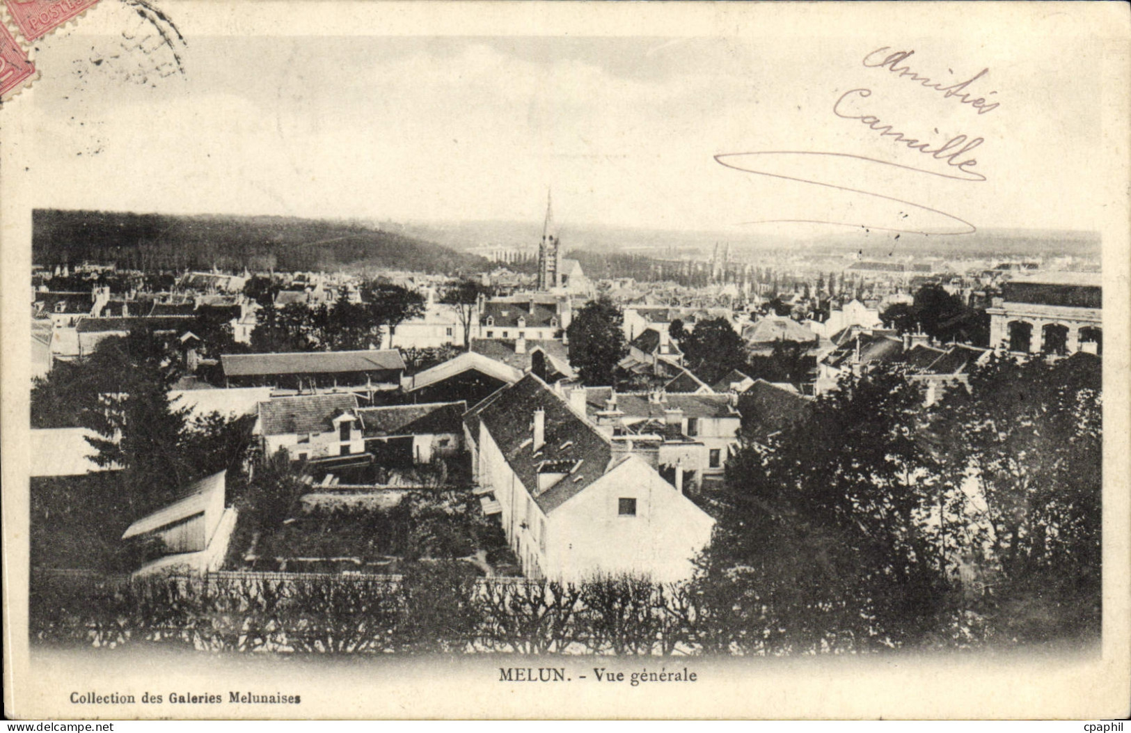 CPA Melun Vue generale