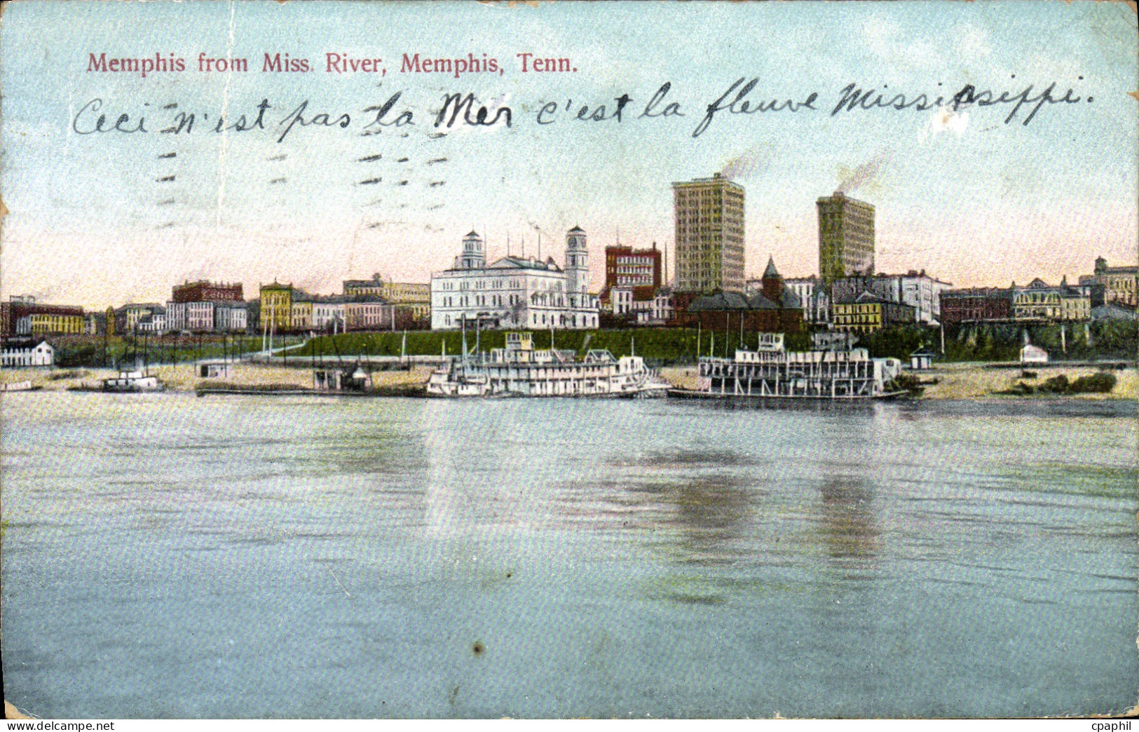CPA Memphis From Miss River Memphis Tenn