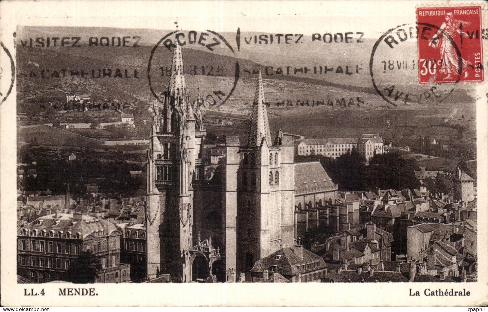 CPA Mende La Cathedrale