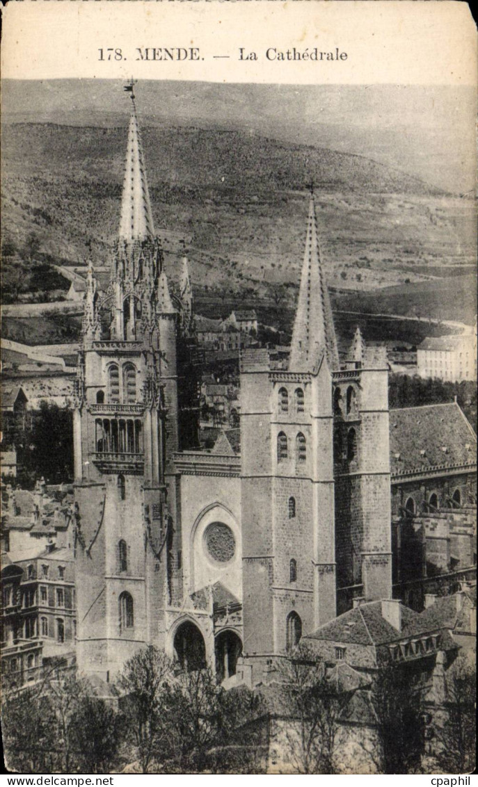 CPA Mende La cathedrale