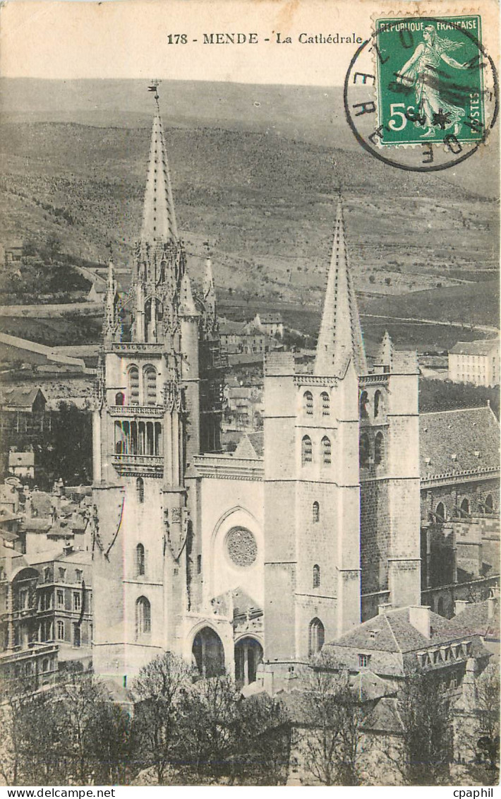 CPA Mende La Cathedrale