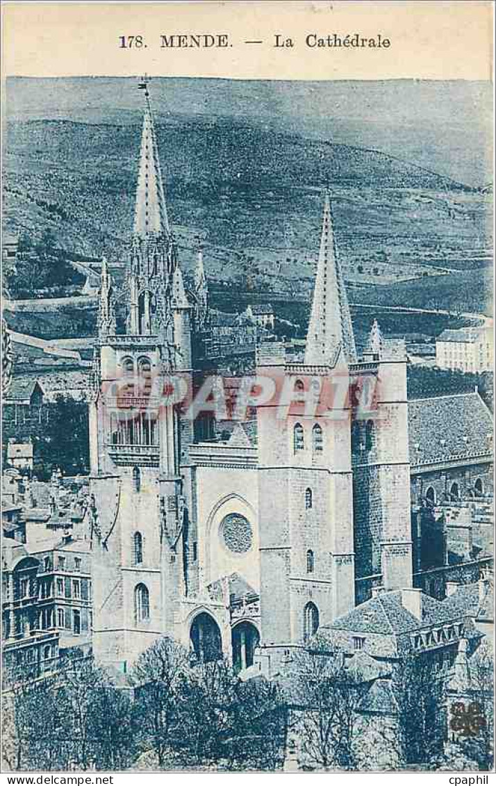 CPA Mende La Cathedrale