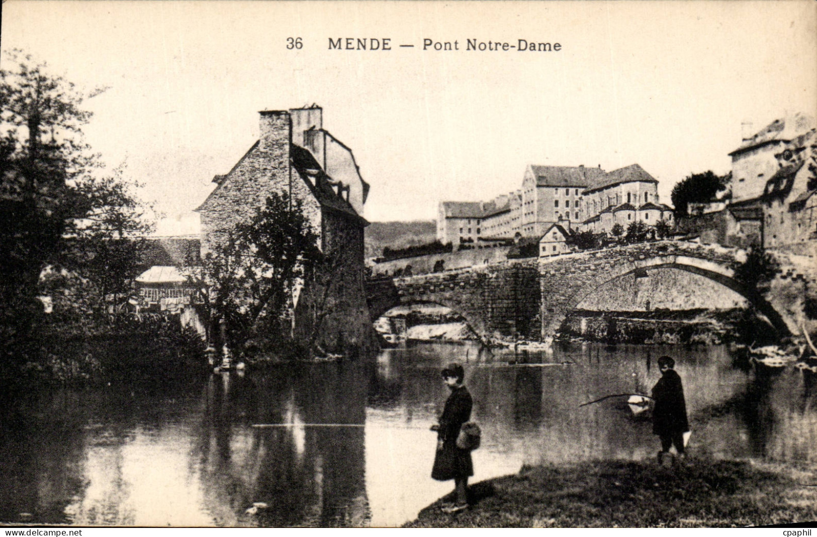 CPA Mende Pont Notre Dame