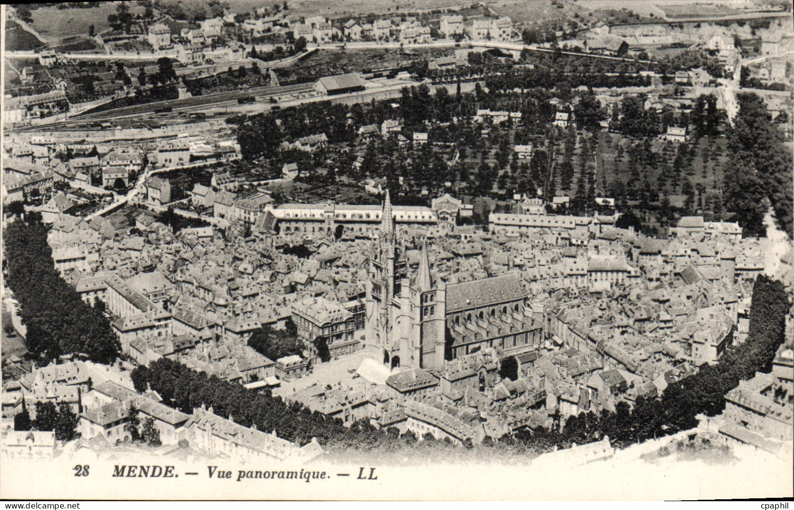 CPA Mende Vue Panoramique