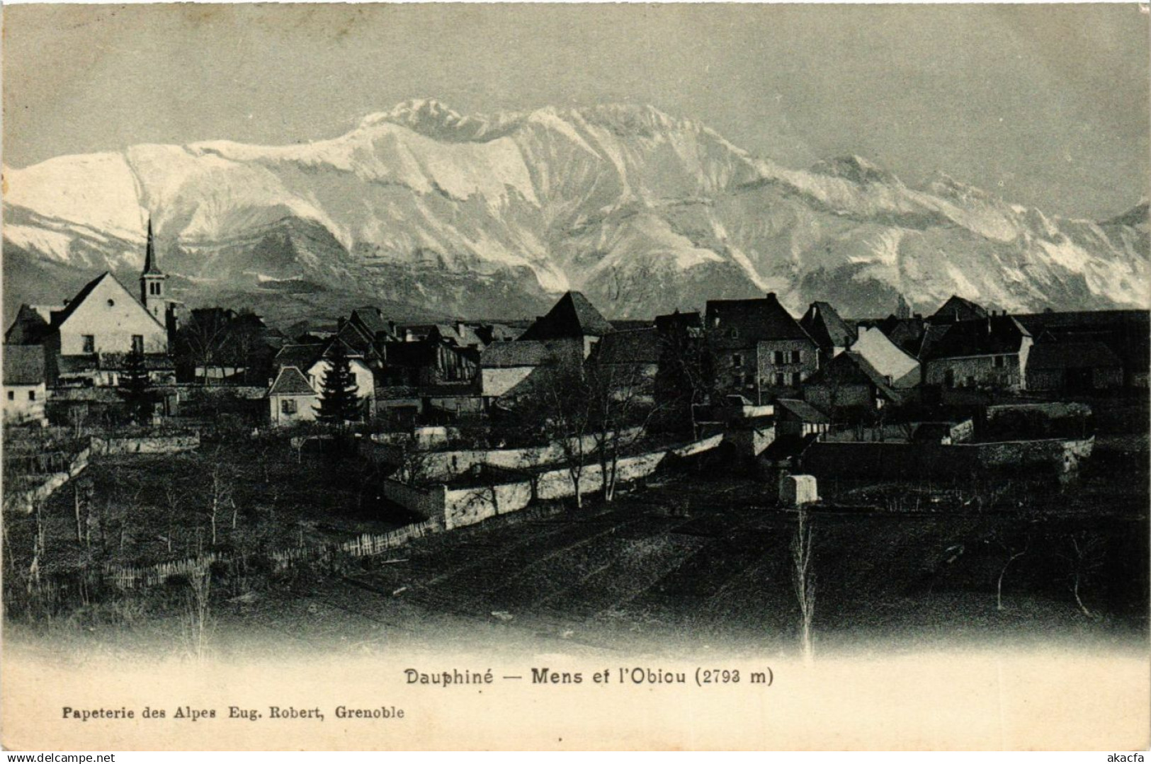 CPA Mens et l'Obiou FRANCE (962026)