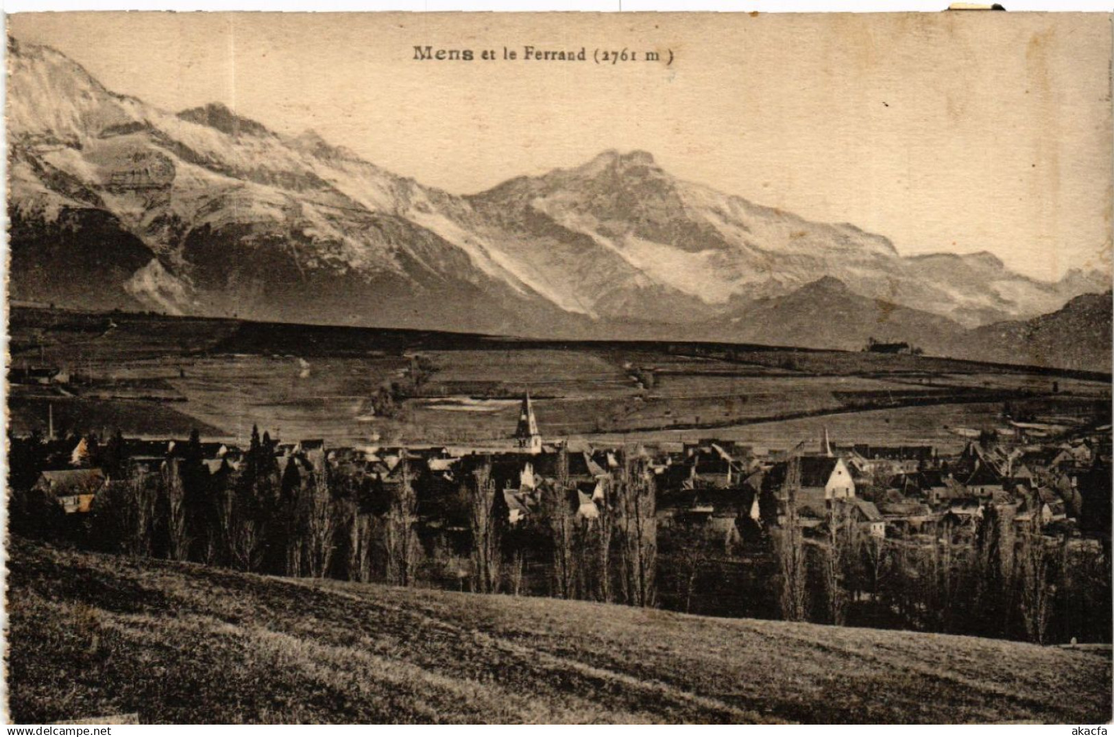 CPA MENS et le Ferrand (2761 m) (583771)