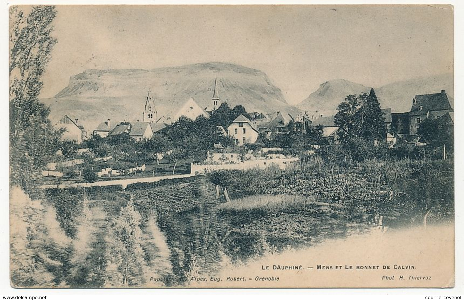 CPA - MENS (Isère) - Mens et le Bonnet de Calvin