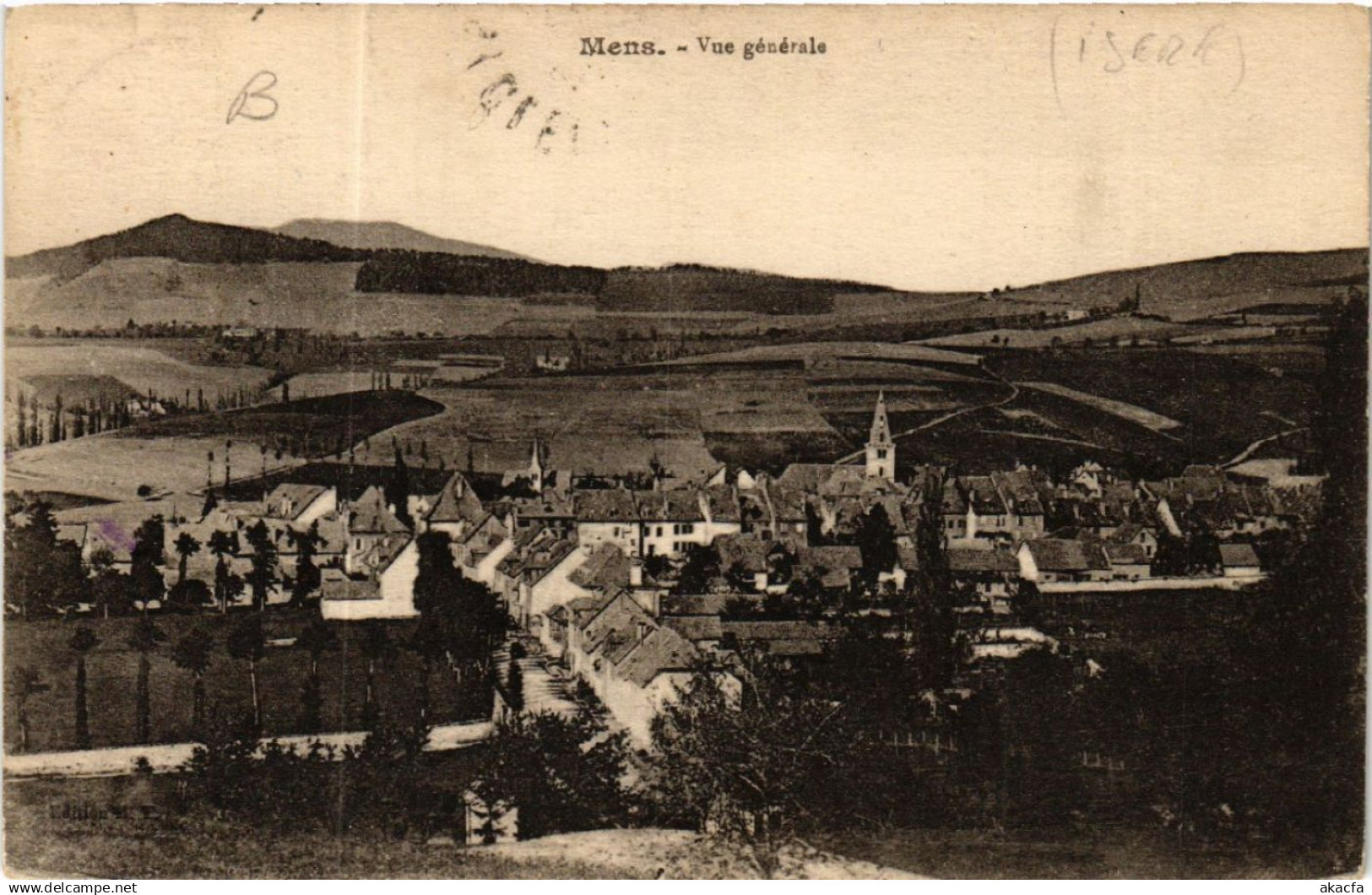 CPA MENS - Vue générale (583765)