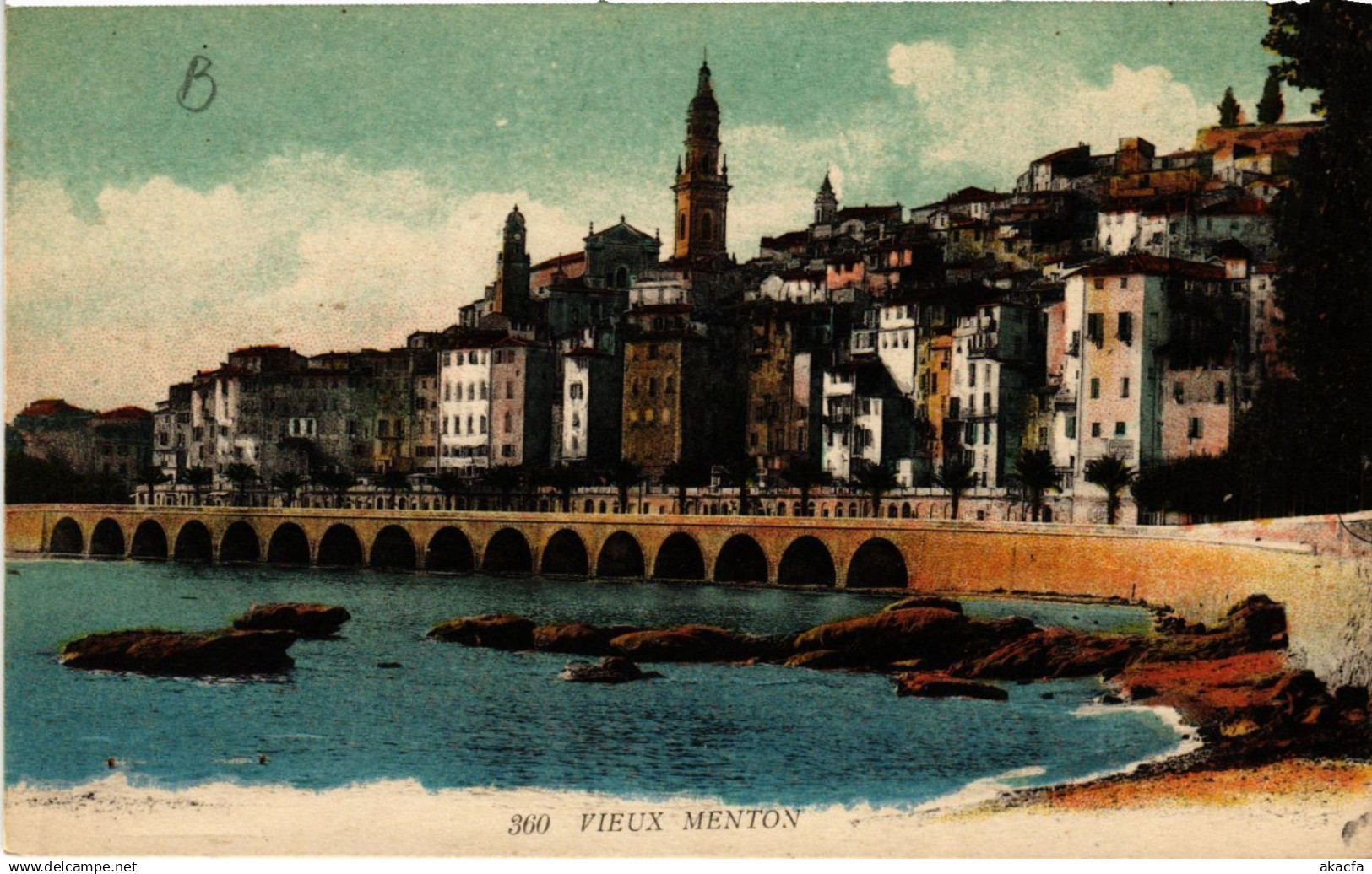 CPA MENTON - Vieux MENTON (639460)
