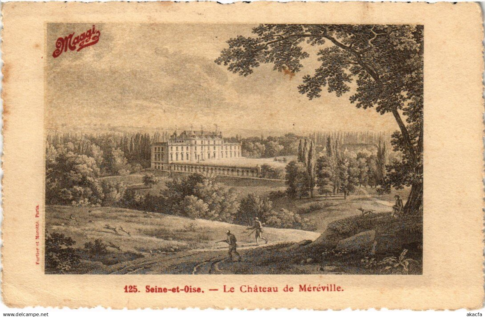 CPA MEREVILLE Chateau de Mereville (1355056)