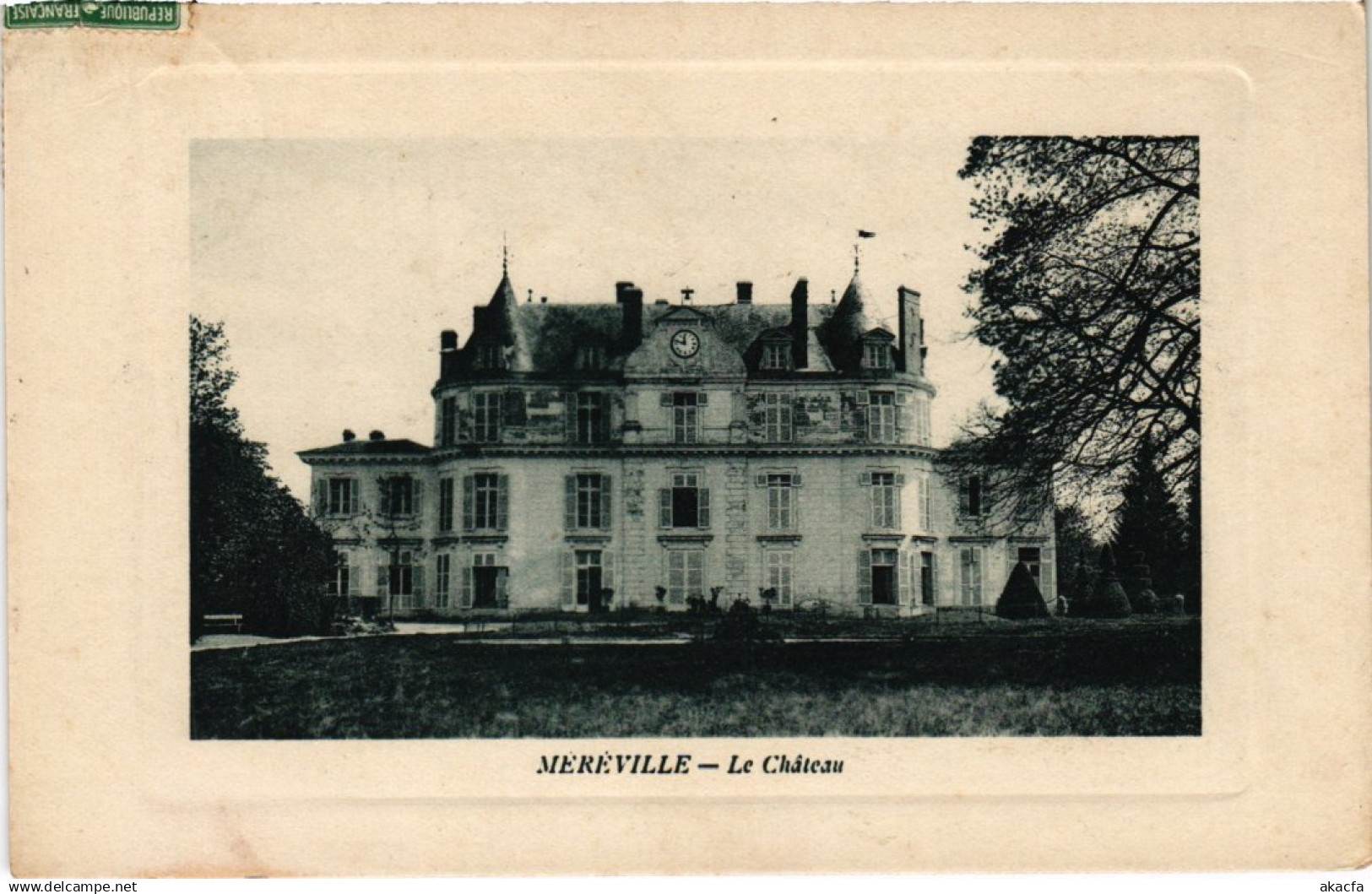 CPA MEREVILLE Le Chateau (1354442)