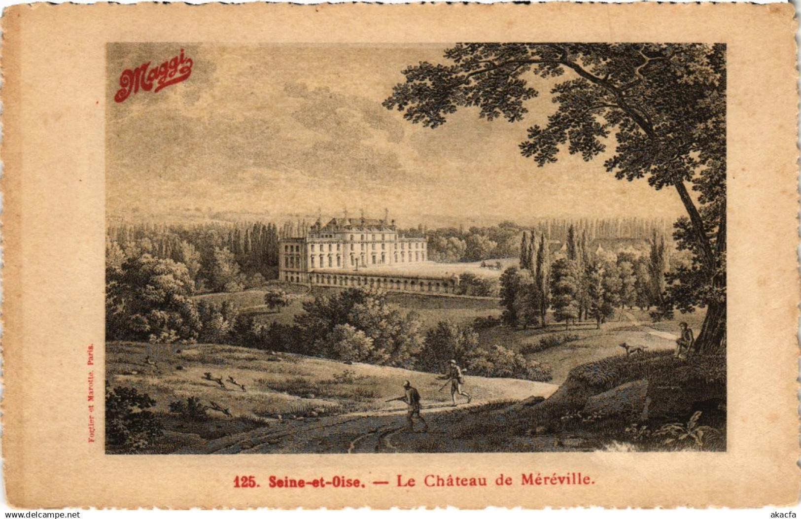 CPA MEREVILLE Le Chateau (1354484)
