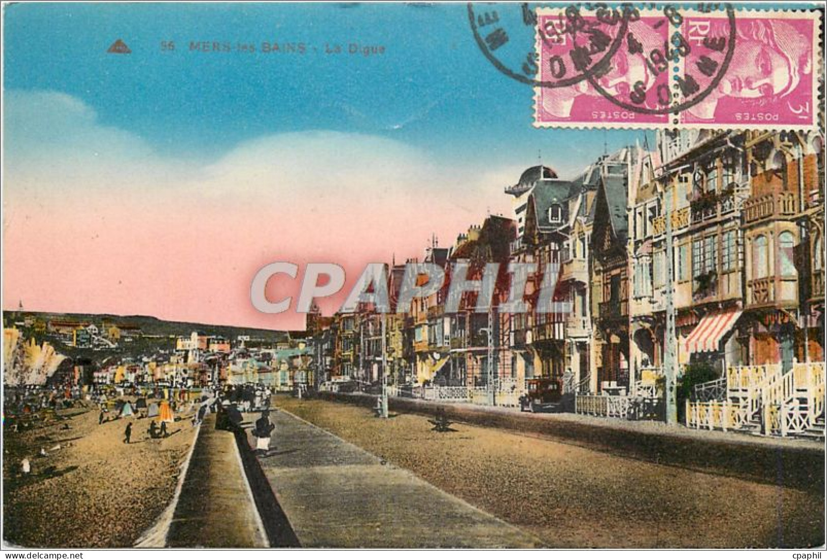CPA Mers les Bains La Digue