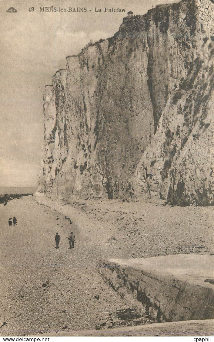 CPA Mers-les-Bains La Falaise