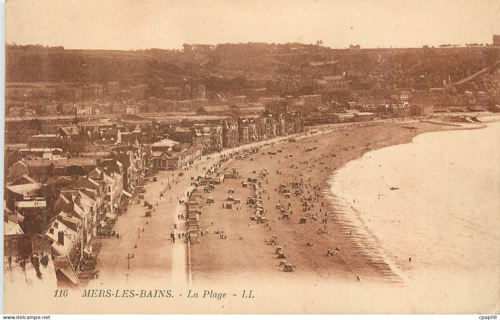 CPA Mers les Bains La Plage