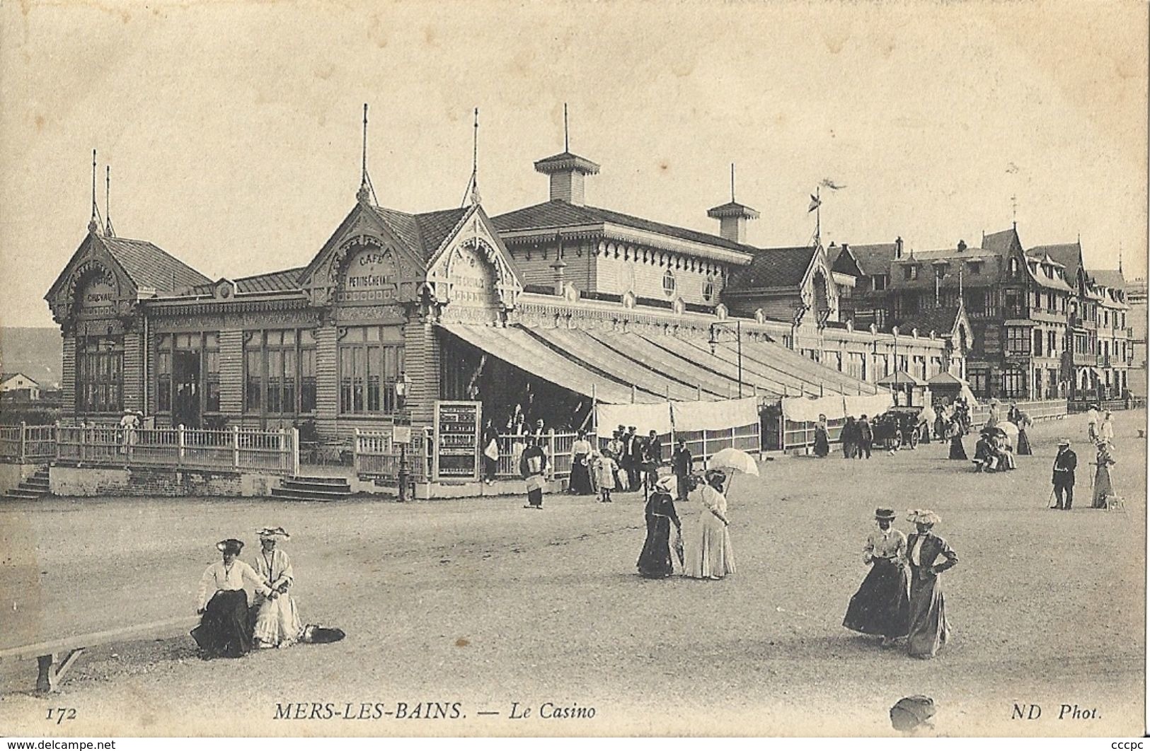 CPA Mers les Bains Le Casino