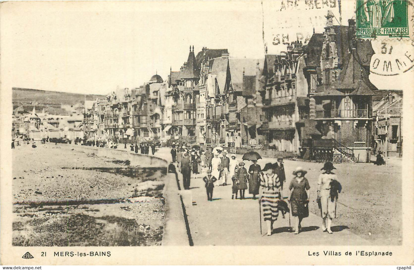 CPA Mers les Bains Les Villas de l'Esplanade